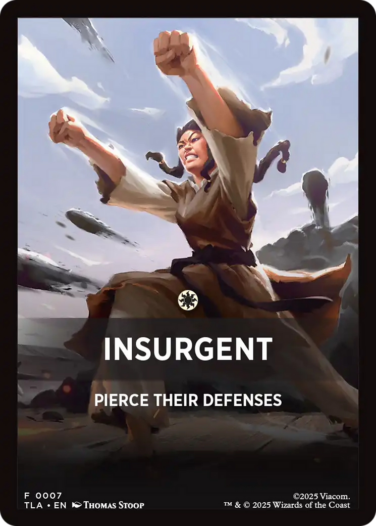 Insurgent Theme Card [Avatar: The Last Airbender Tokens] | Empire Gaming NC