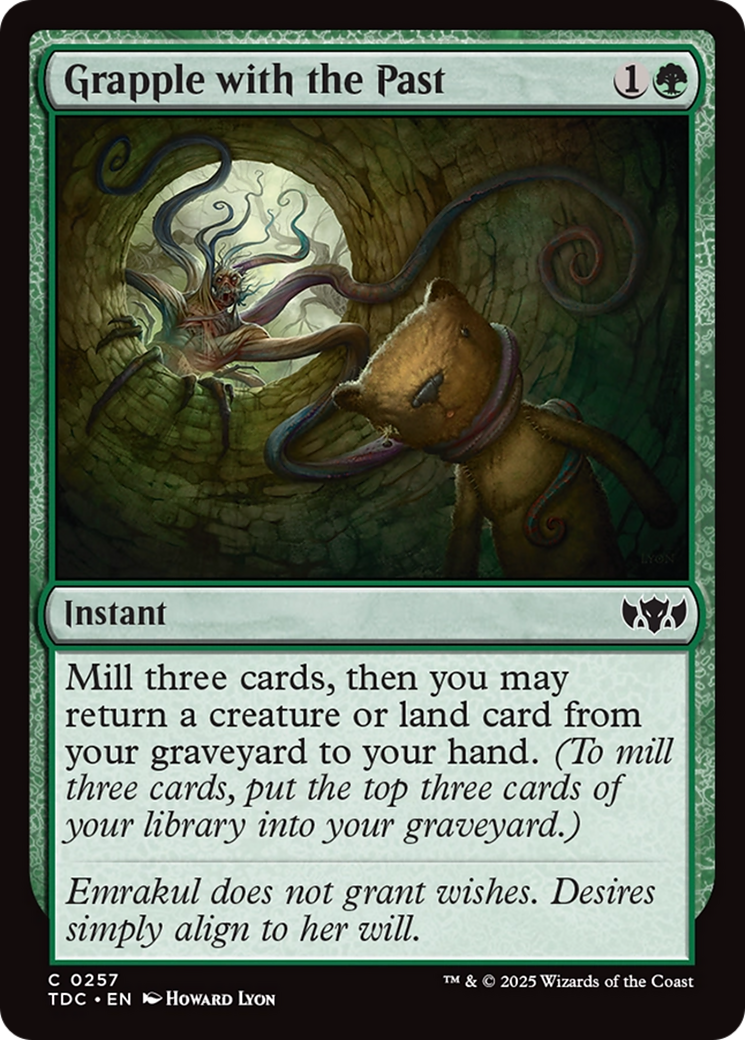Grapple with the Past [Tarkir: Dragonstorm Commander] | Empire Gaming NC