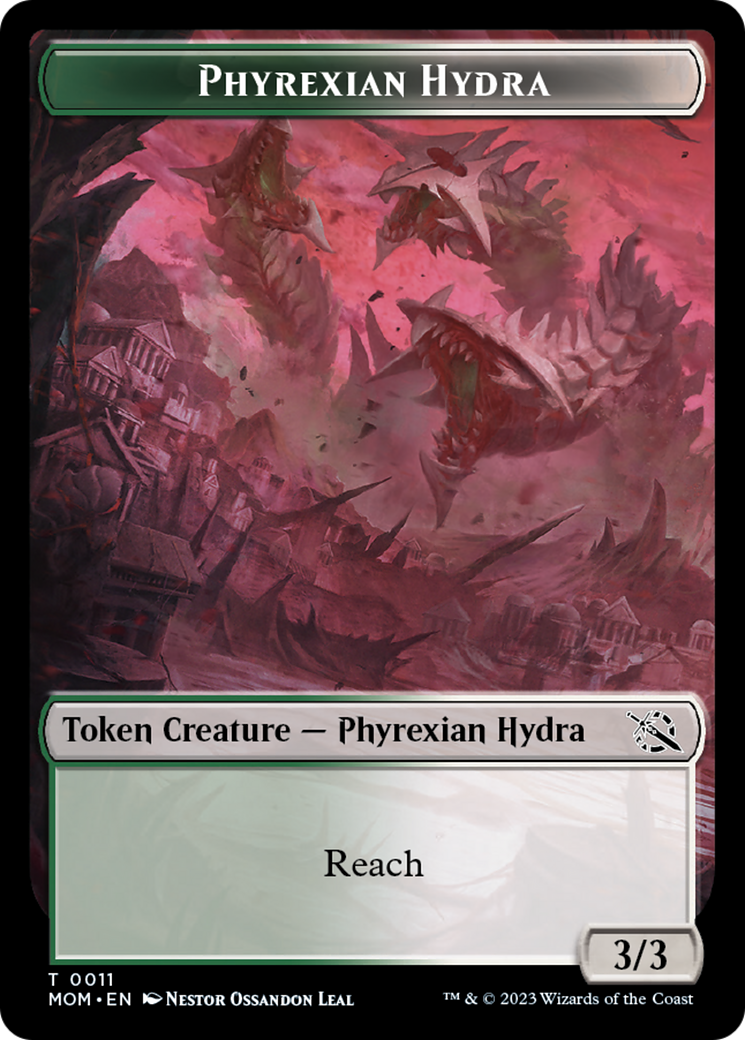 Phyrexian Hydra Token (11) [March of the Machine Tokens] | Empire Gaming NC