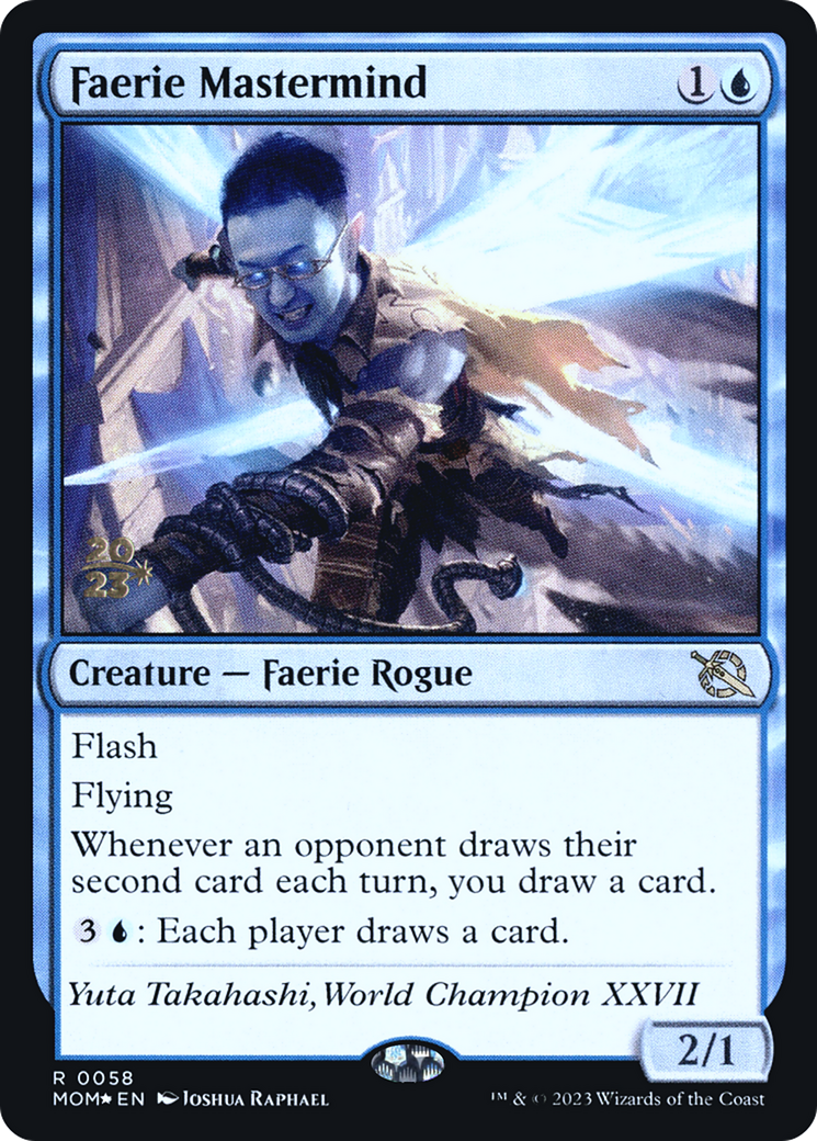 Faerie Mastermind [March of the Machine Prerelease Promos] | Empire Gaming NC