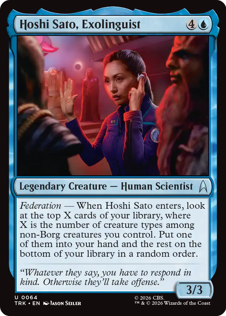 Hoshi Sato, Exolinguist [Star Trek] | Empire Gaming NC