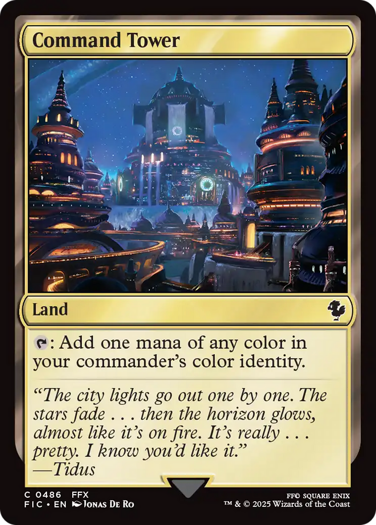 Command Tower (0486) [FINAL FANTASY Commander] | Empire Gaming NC