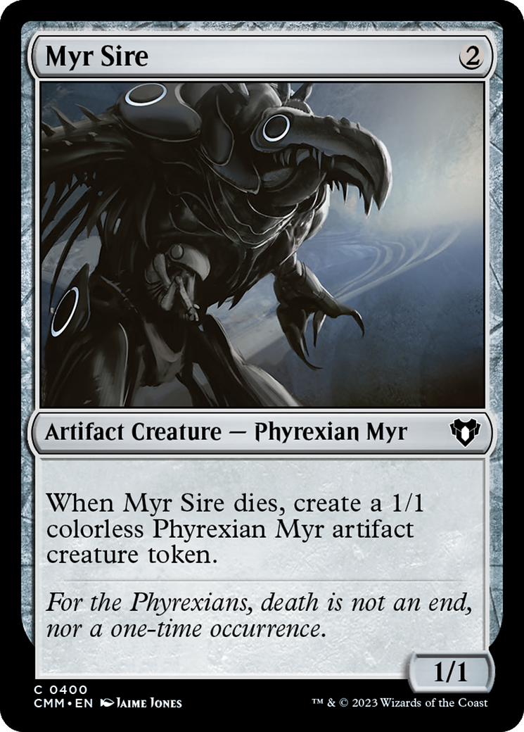 Myr Sire [Commander Masters] | Empire Gaming NC