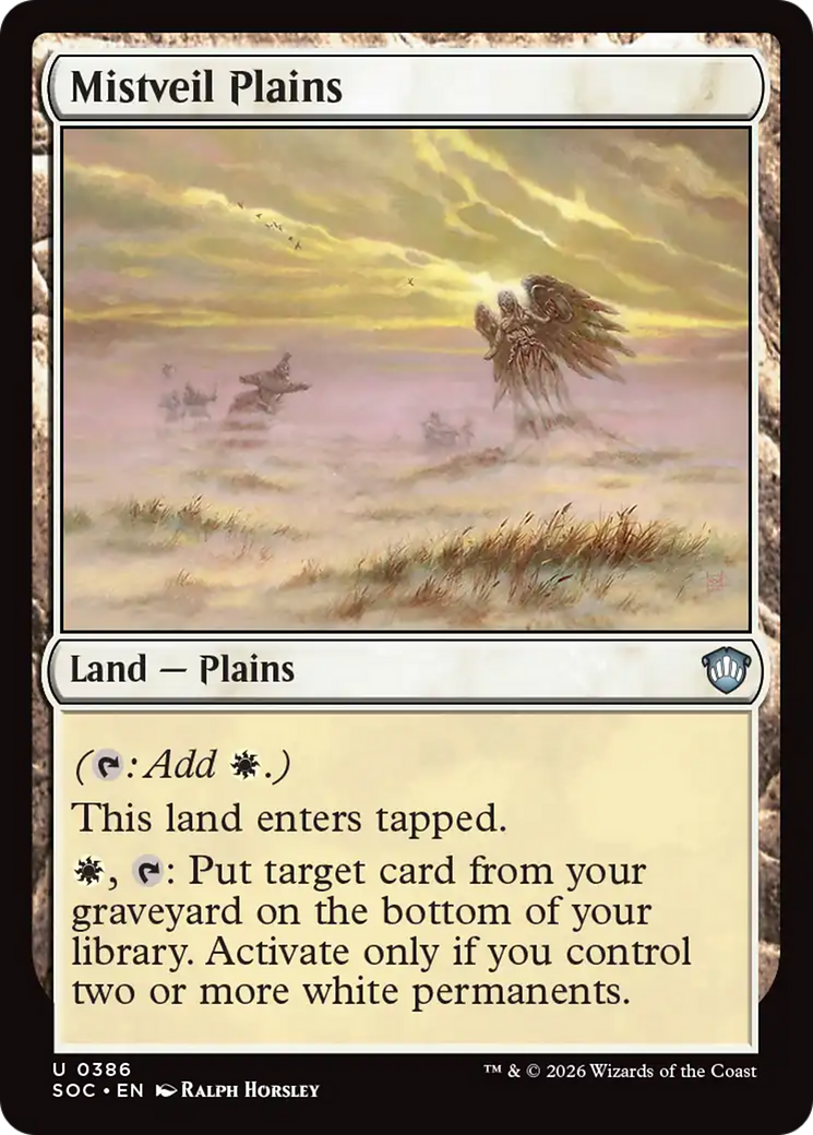 Mistveil Plains [Secrets of Strixhaven Commander] | Empire Gaming NC