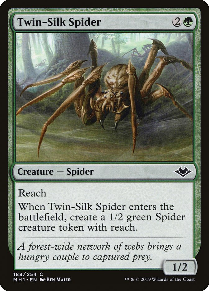 Twin-Silk Spider [Modern Horizons] | Empire Gaming NC