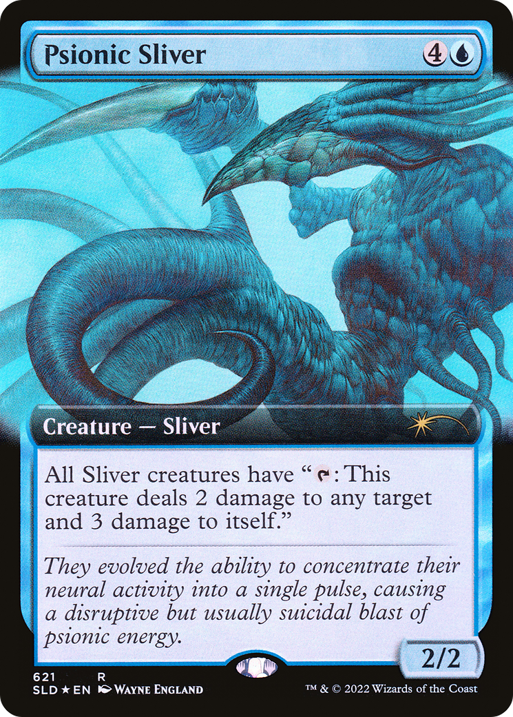 Psionic Sliver (Extended Art) [Secret Lair Drop Promos] | Empire Gaming NC