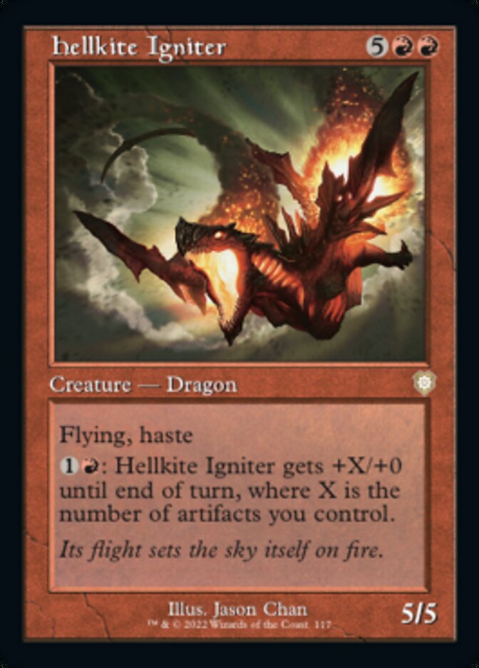 Hellkite Igniter (Retro) [The Brothers' War Commander] | Empire Gaming NC