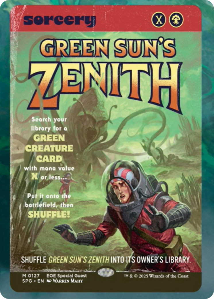 Green Sun's Zenith (Showcase) [Edge of Eternities Special Guests] | Empire Gaming NC