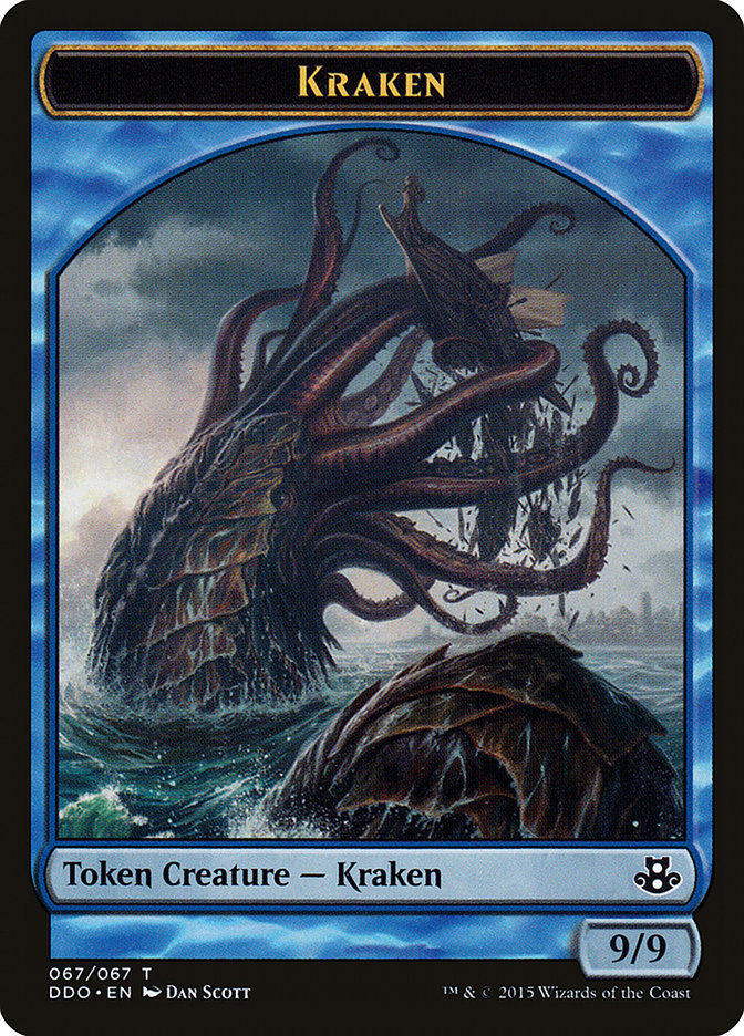 Kraken Token [Duel Decks: Elspeth vs. Kiora] | Empire Gaming NC