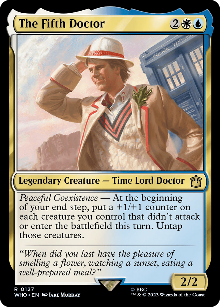 The Fifth Doctor [Doctor Who] | Empire Gaming NC