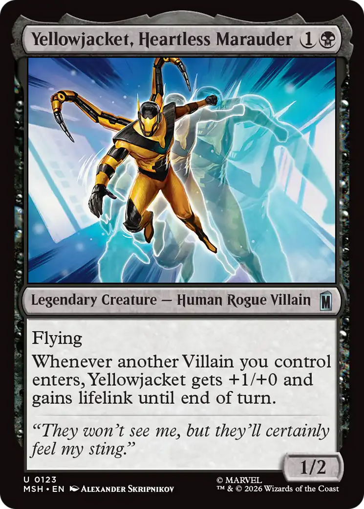 Yellowjacket, Heartless Marauder [Marvel Super Heroes] | Empire Gaming NC