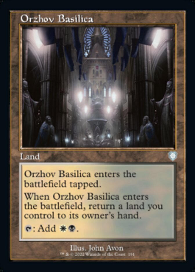 Orzhov Basilica (Retro) [The Brothers' War Commander] | Empire Gaming NC