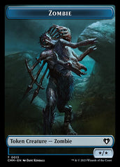 Soldier // Zombie (0013) Double-Sided Token [Commander Masters Tokens] | Empire Gaming NC