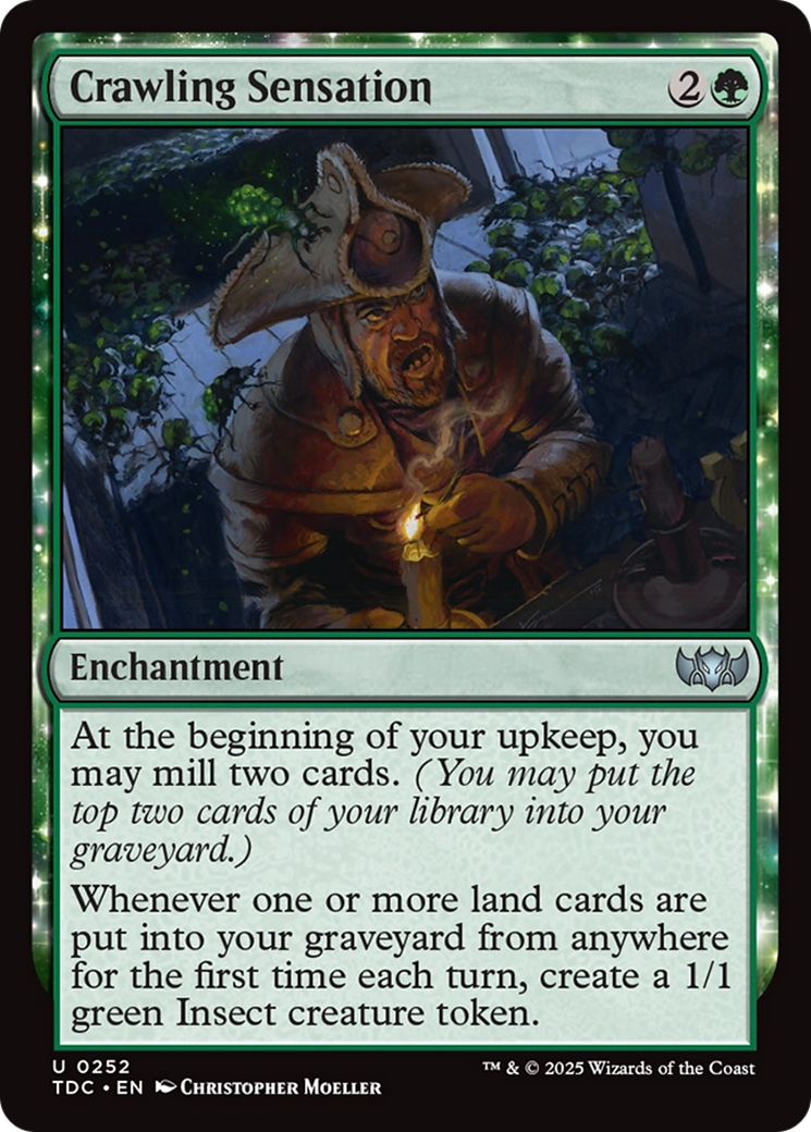Crawling Sensation [Tarkir: Dragonstorm Commander] | Empire Gaming NC