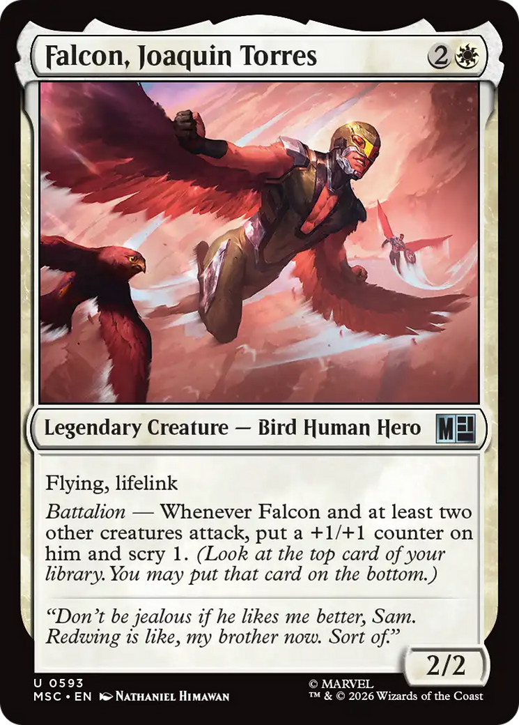 Falcon, Joaquin Torres [Marvel Super Heroes Commander] | Empire Gaming NC