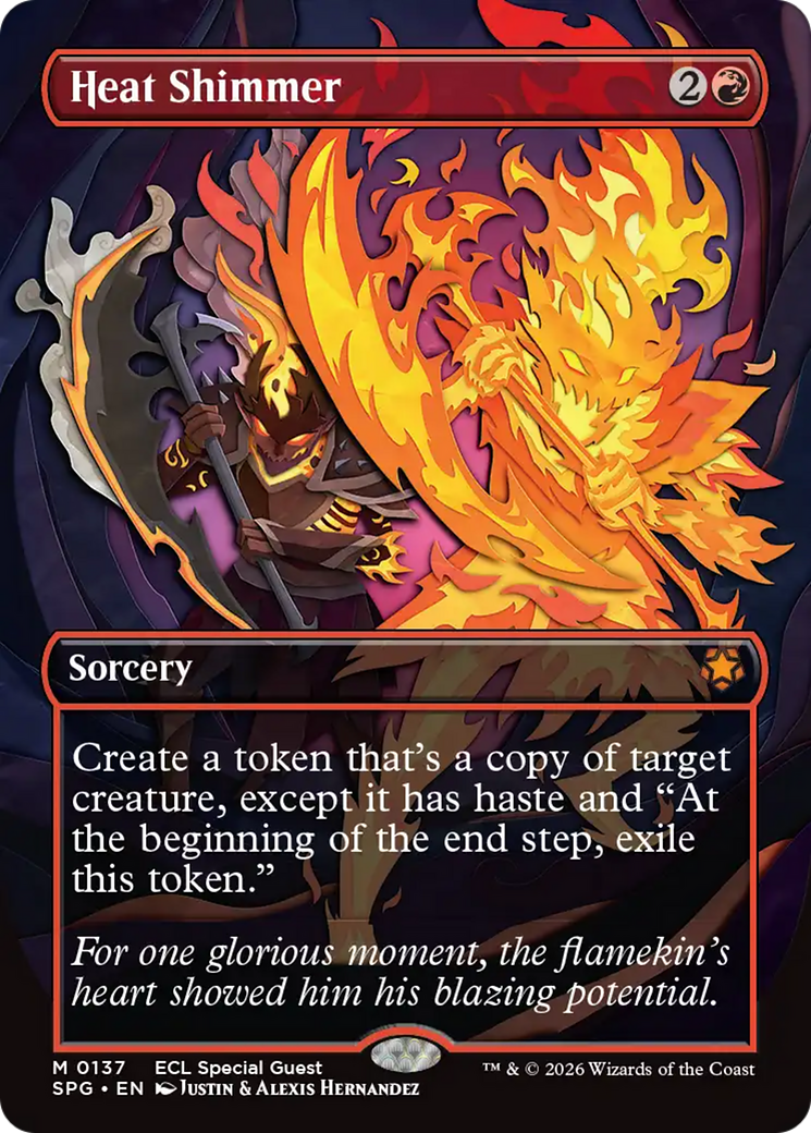 Heat Shimmer (Borderless) [Lorwyn Eclipsed Special Guests] | Empire Gaming NC