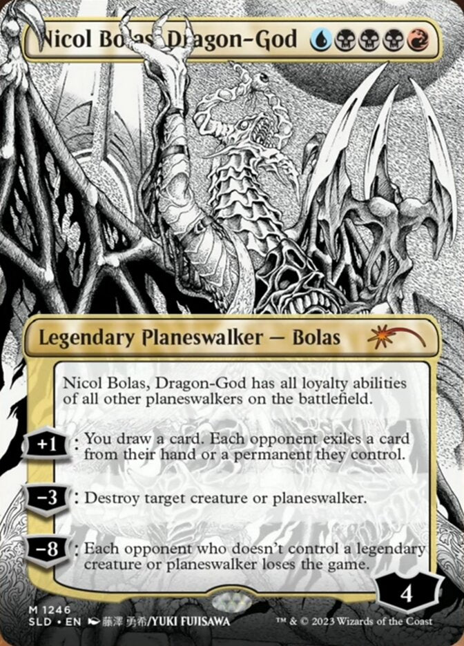 Nicol Bolas, Dragon-God (Borderless) [Secret Lair Drop Series] | Empire Gaming NC