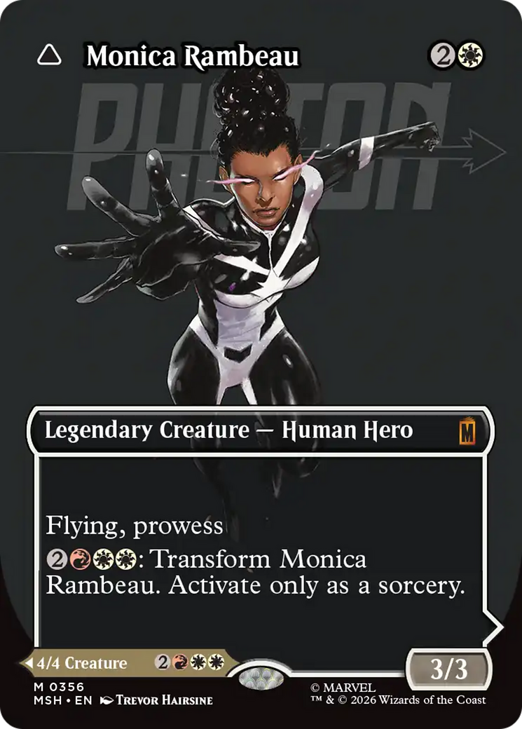 Monica Rambeau (Borderless) (0356) [Marvel Super Heroes] | Empire Gaming NC