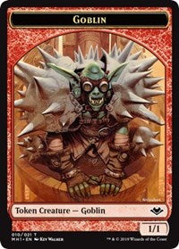 Goblin (010) // Construct (017) Double-Sided Token [Modern Horizons Tokens] | Empire Gaming NC