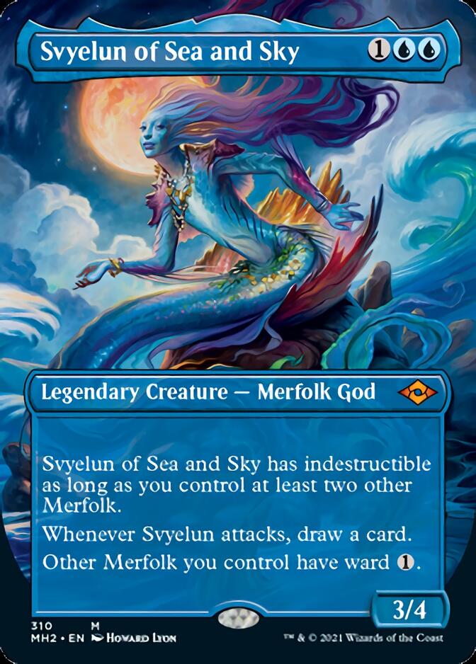 Svyelun of Sea and Sky (Borderless Alternate Art) [Modern Horizons 2] | Empire Gaming NC