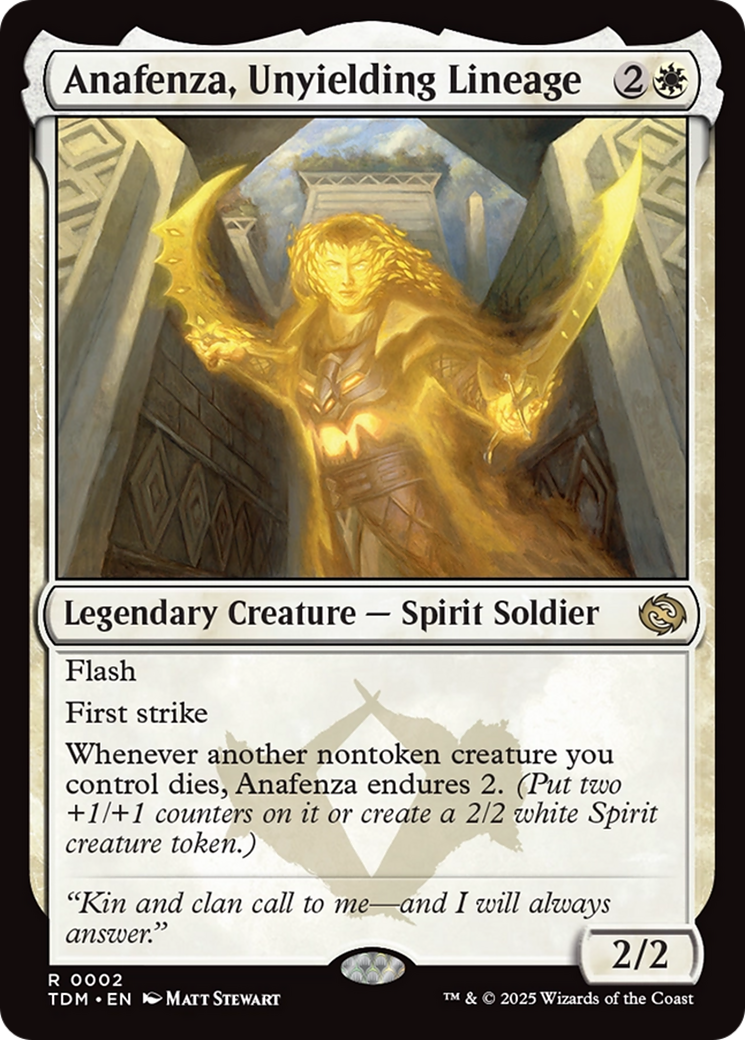 Anafenza, Unyielding Lineage [Tarkir: Dragonstorm] | Empire Gaming NC