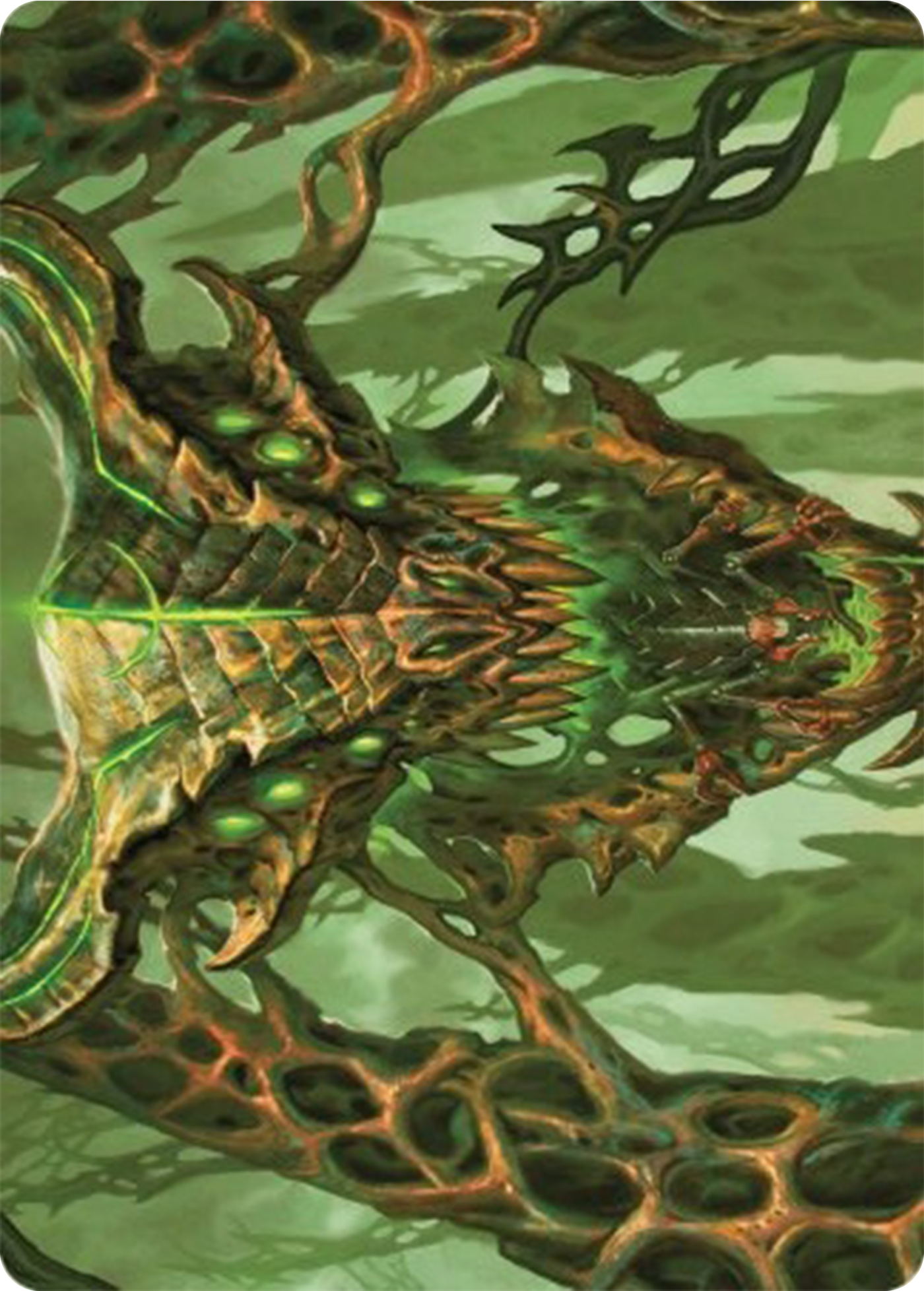 Colossal Dreadmask Art Card [Modern Horizons 3 Art Series] | Empire Gaming NC