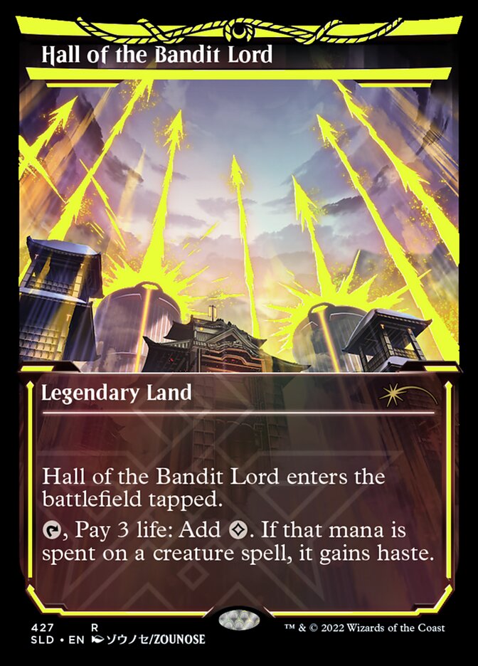 Hall of the Bandit Lord (Neon Ink Yellow) [Secret Lair Drop Series] | Empire Gaming NC