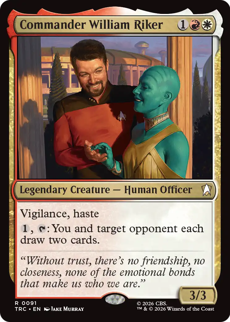 Commander William Riker [Star Trek Commander] | Empire Gaming NC
