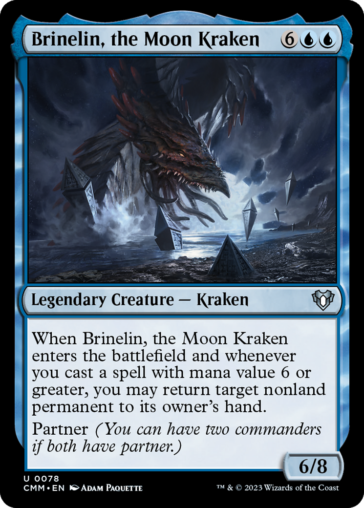 Brinelin, the Moon Kraken [Commander Masters] | Empire Gaming NC