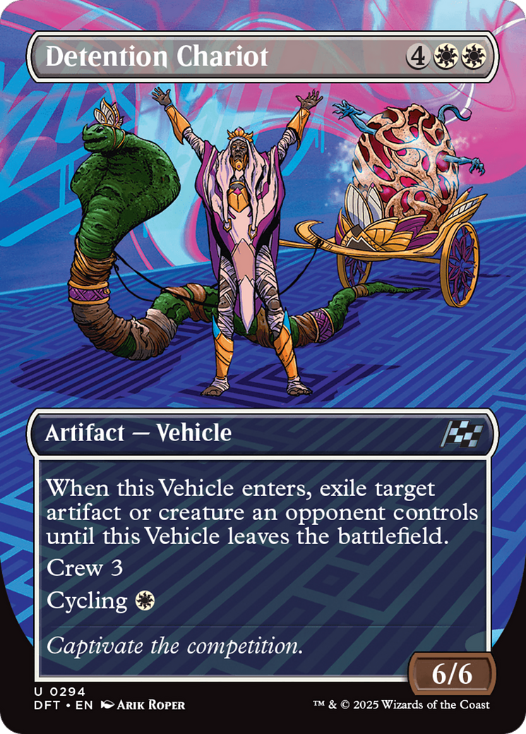 Detention Chariot (Borderless) [Aetherdrift] | Empire Gaming NC