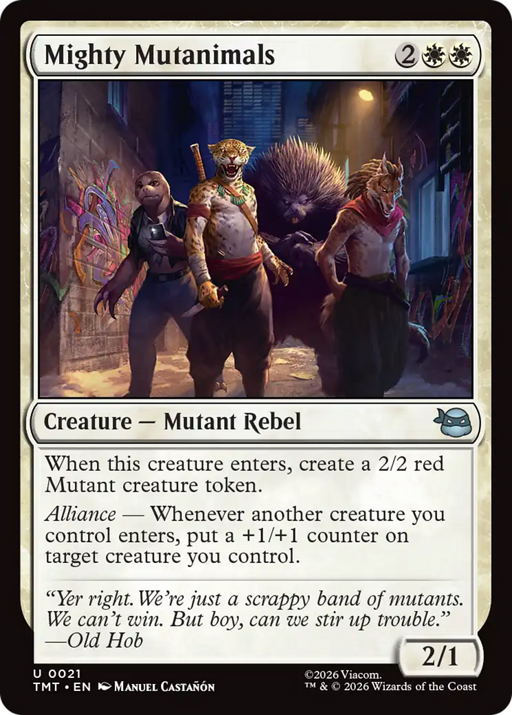Mighty Mutanimals [Teenage Mutant Ninja Turtles] | Empire Gaming NC