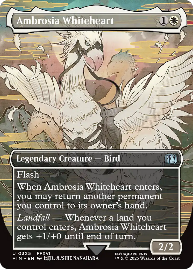 Ambrosia Whiteheart (Borderless) [FINAL FANTASY] | Empire Gaming NC