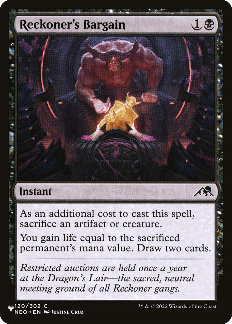 Reckoner's Bargain [The List] | Empire Gaming NC