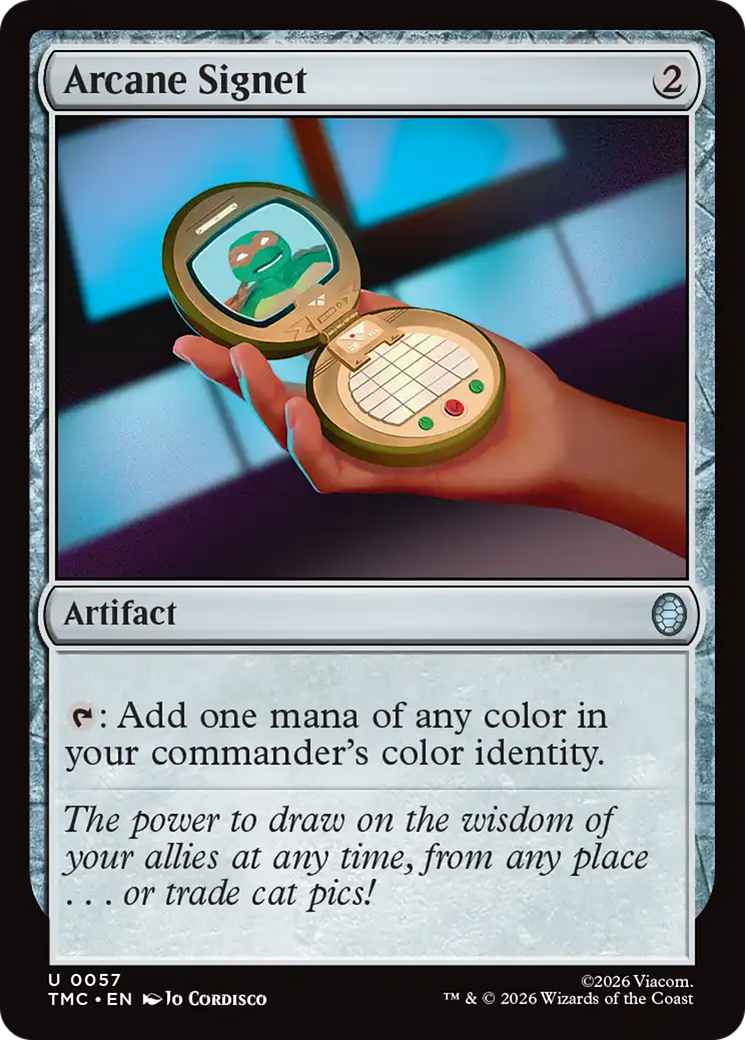 Arcane Signet [Teenage Mutant Ninja Turtles Commander] | Empire Gaming NC