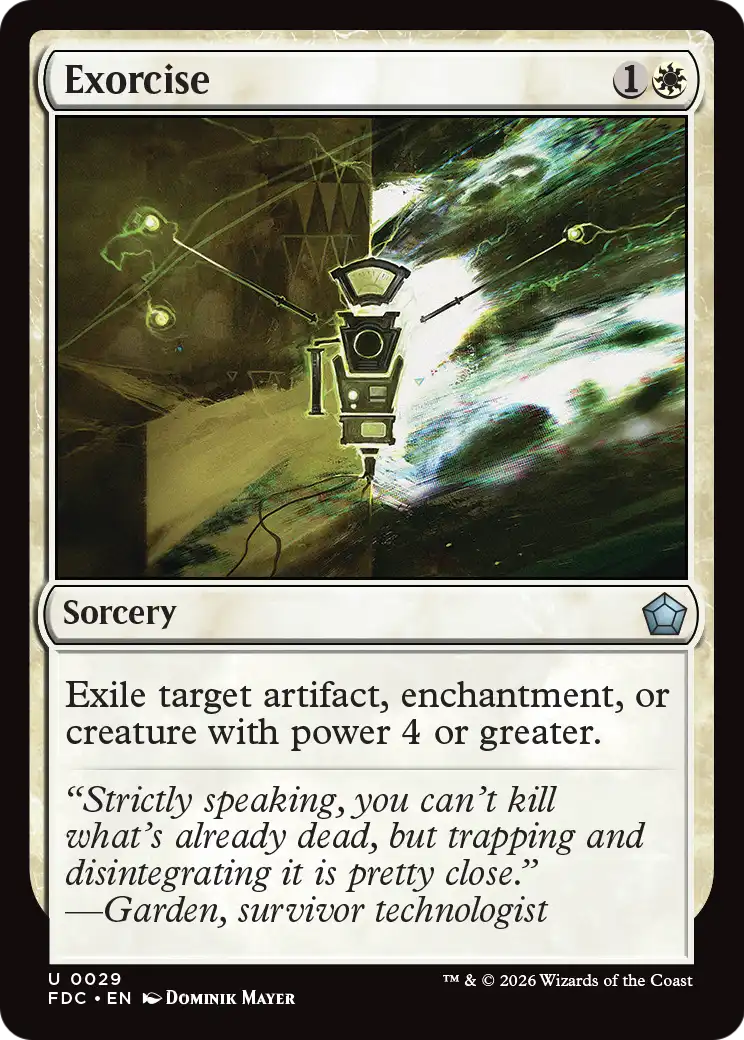 Exorcise [Foundations Commander] | Empire Gaming NC