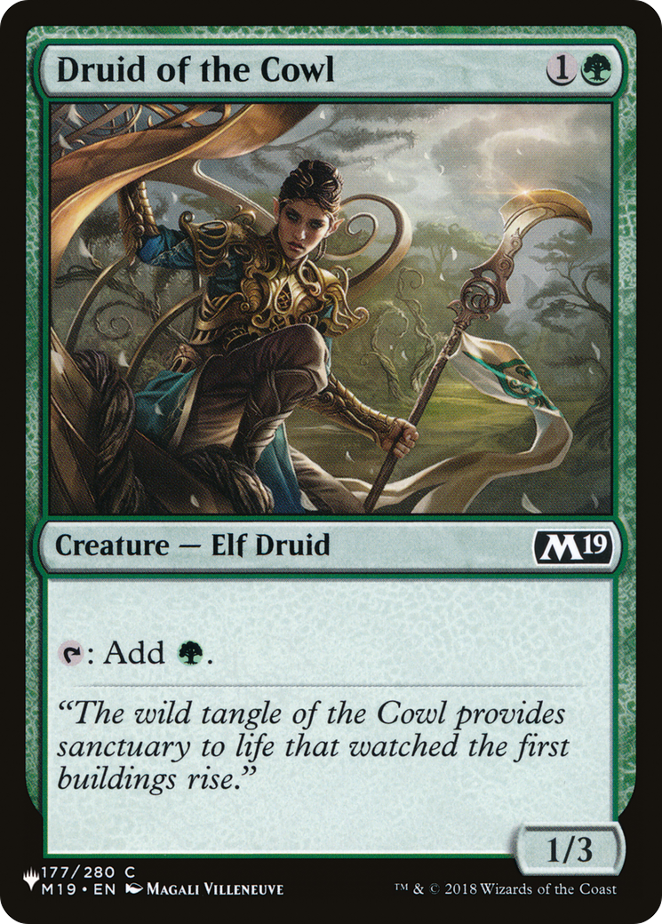 Druid of the Cowl [The List] | Empire Gaming NC
