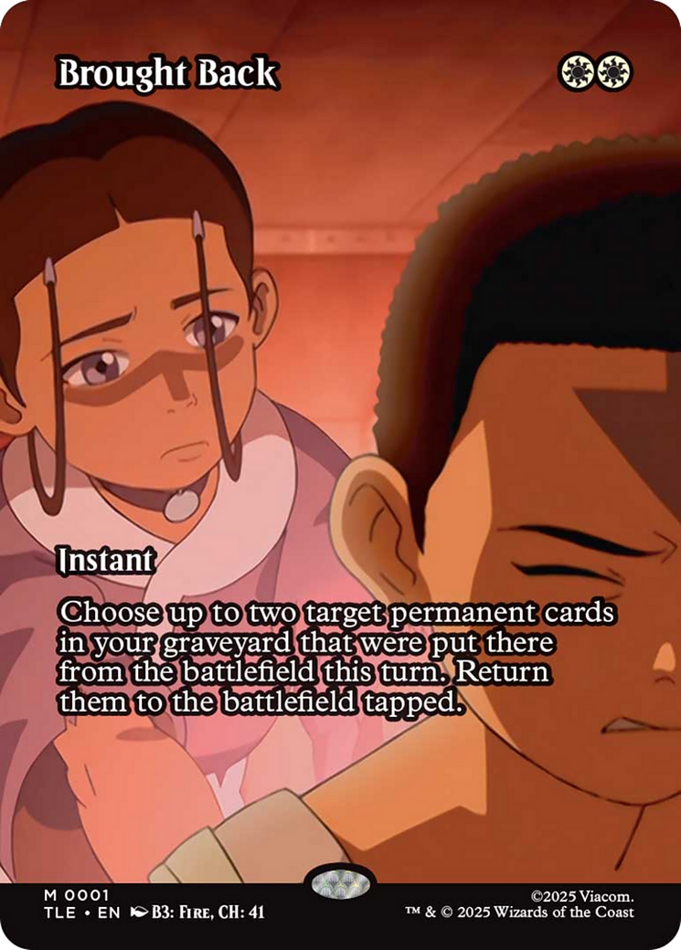 Brought Back (Borderless) [Avatar: The Last Airbender: Eternal-Legal] | Empire Gaming NC