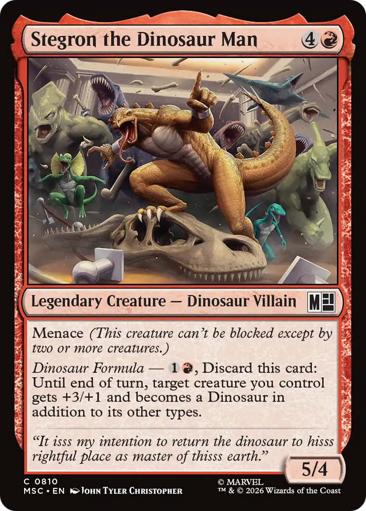 Stegron the Dinosaur Man [Marvel Super Heroes Commander] | Empire Gaming NC
