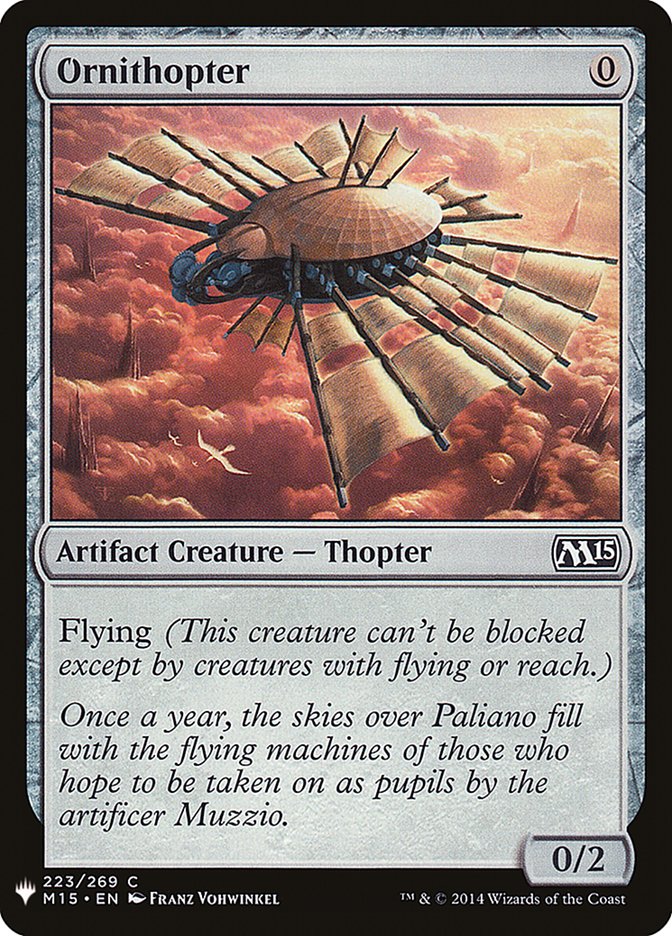 Ornithopter [Mystery Booster] | Empire Gaming NC