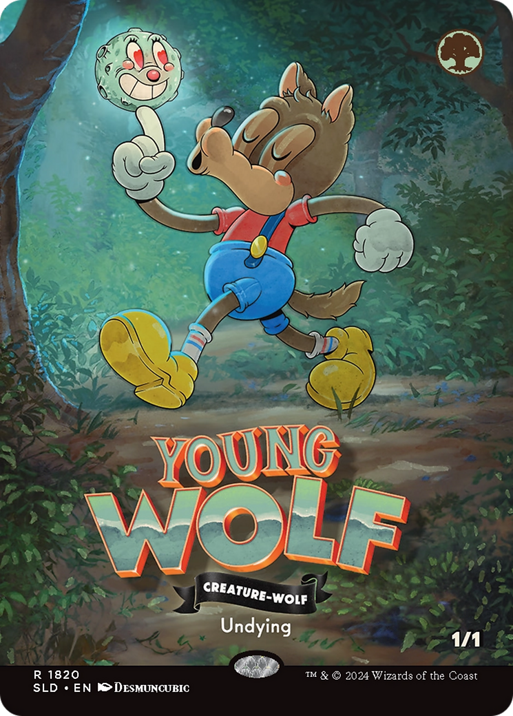 Young Wolf (Rainbow Foil) [Secret Lair Drop Series] | Empire Gaming NC
