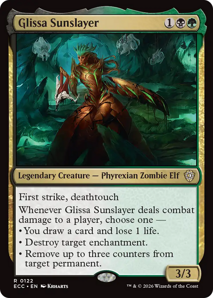 Glissa Sunslayer [Lorwyn Eclipsed Commander] | Empire Gaming NC