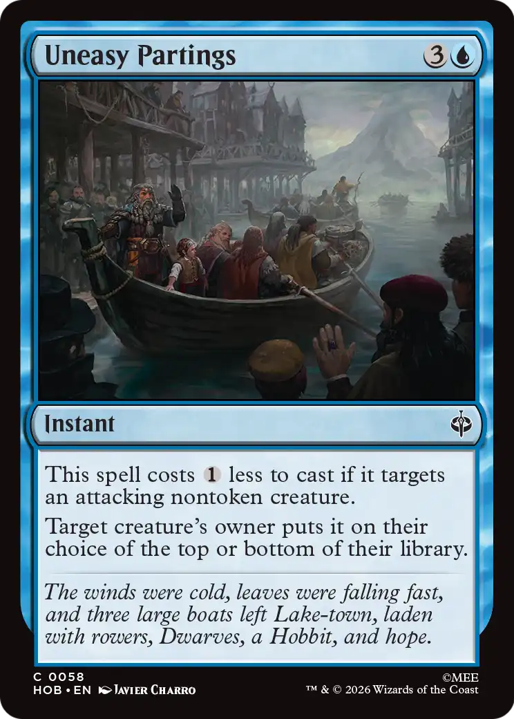 Uneasy Partings [The Hobbit] | Empire Gaming NC