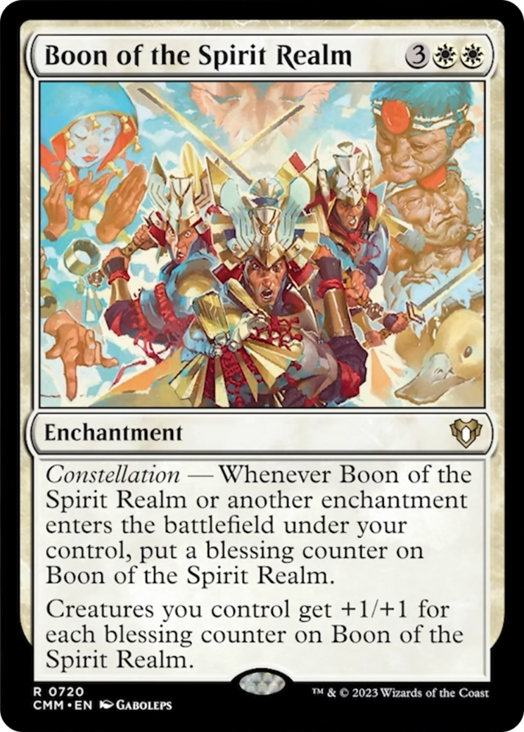 Boon of the Spirit Realm [Commander Masters] | Empire Gaming NC