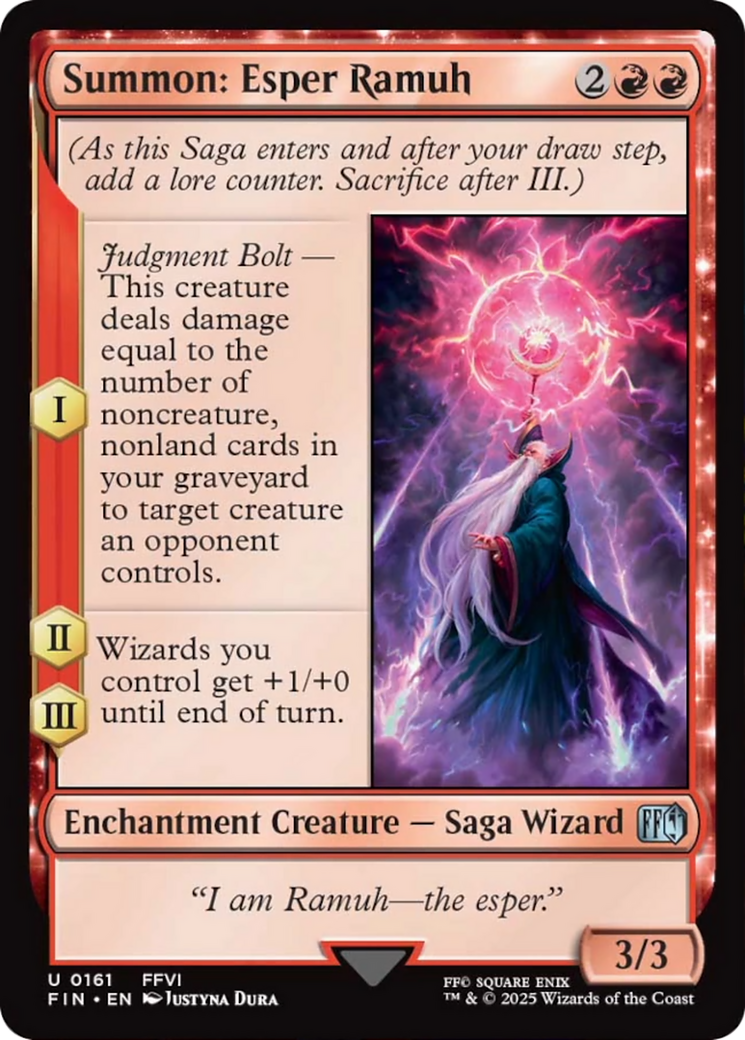 Summon: Esper Ramuh [FINAL FANTASY] | Empire Gaming NC