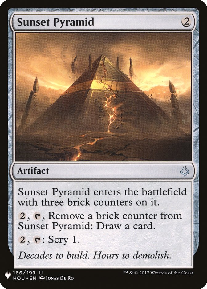 Sunset Pyramid [Mystery Booster] | Empire Gaming NC