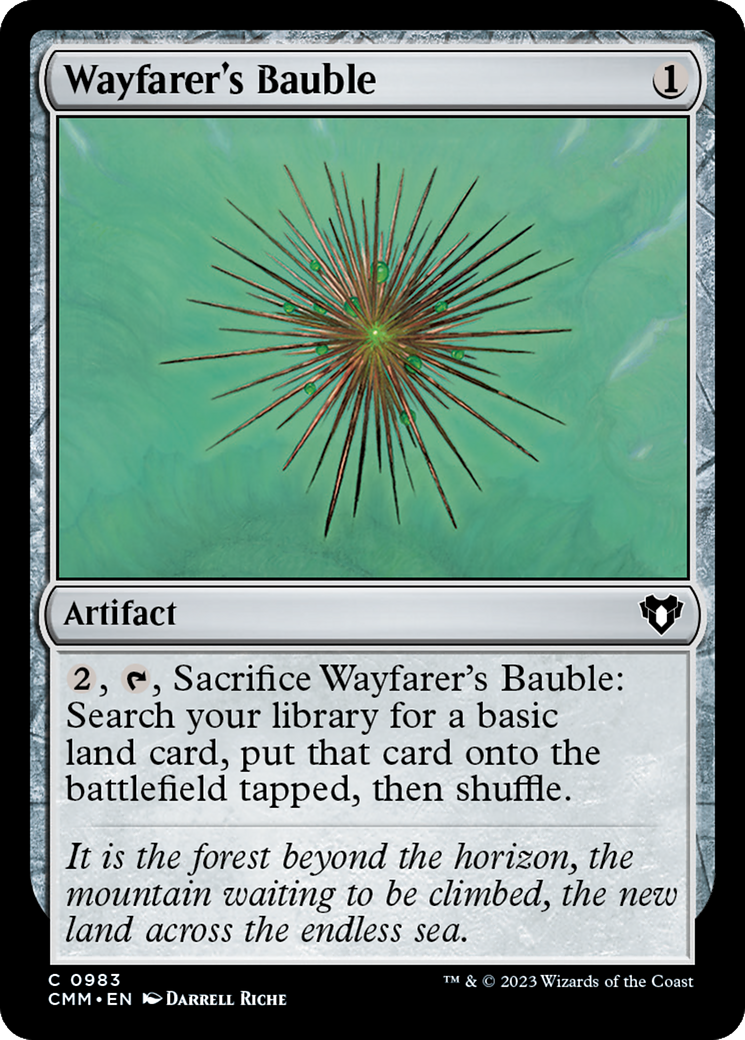 Wayfarer's Bauble [Commander Masters] | Empire Gaming NC