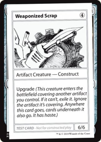 Weaponized Scrap (2021 Edition) [Mystery Booster Playtest Cards] | Empire Gaming NC