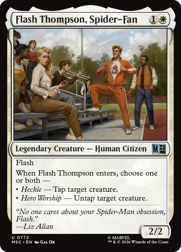 Flash Thompson, Spider-Fan [Marvel Super Heroes Commander] | Empire Gaming NC