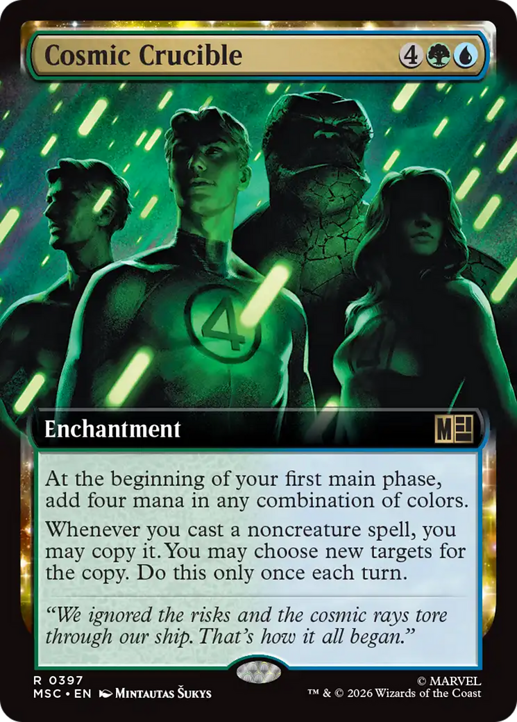 Cosmic Crucible (Extended Art) [Marvel Super Heroes Commander] | Empire Gaming NC
