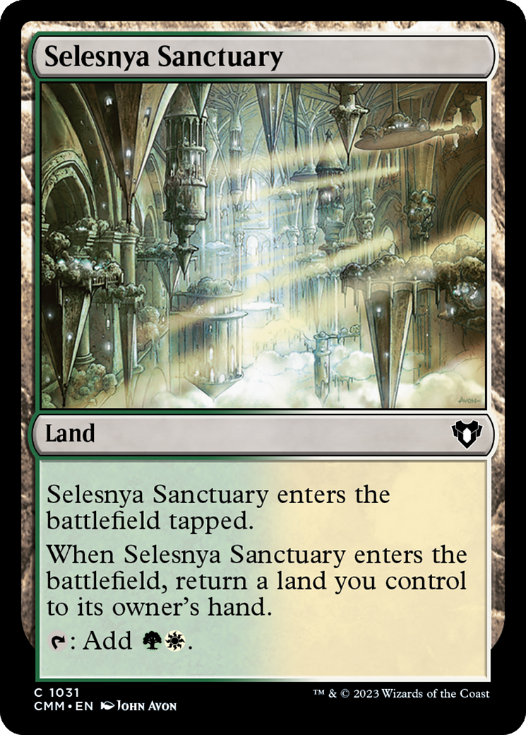 Selesnya Sanctuary [Commander Masters] | Empire Gaming NC